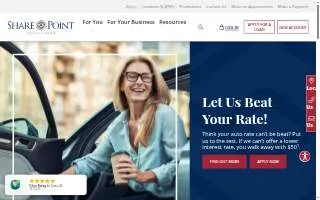 SharePoint Credit Union of Burnsville website
