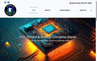 Minnesota Computer Geek of Coon Rapids website