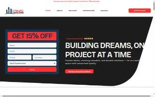 DNS Construction, llc of Springfield website