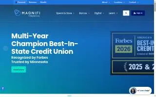 Magnifi Financial of Coon Rapids website
