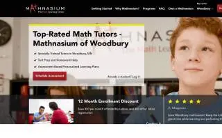 Mathnasium of Cottage Grove website