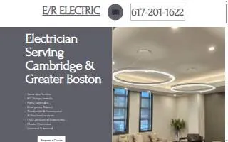 E/R Electric of Cambridge website