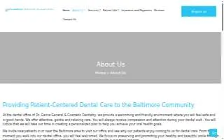 Dr. Garcia General & Cosmetic Dentistry website
