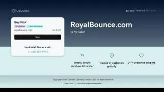 Royal Bounce Minnesota of Eagan website