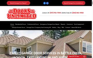 Garage Doors Plus, LLC website