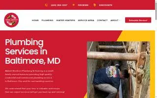 Abbott Brothers Plumbing & Heating of Maryland website