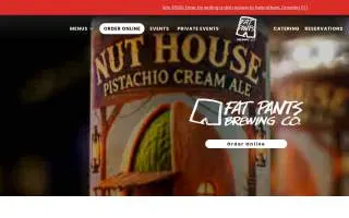Fat Pants Brewing Co. website