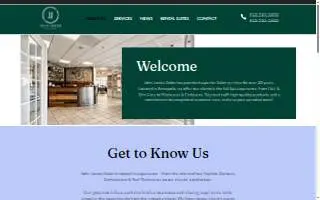 John James Salon & Spa website