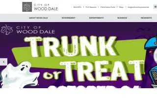 Wood Dale City Hall website