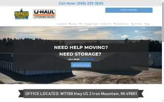 Midwest Mini Storage website