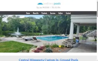 Wellberg Pools website