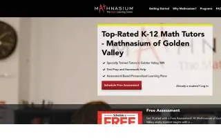 Mathnasium of Golden Valley website