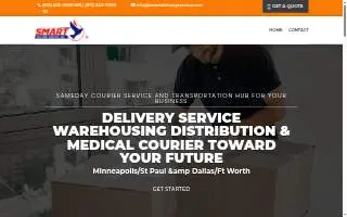 Smart Delivery Service of Ham Lake website