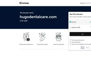 Hugo Dental Care website