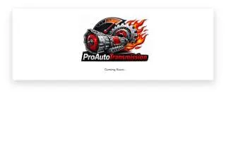 Pro Auto & Transmission Repair website