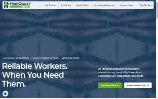 HireQuest Direct of Dickinson website