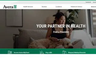 Avera Medical Group Dermatology — Marshall website