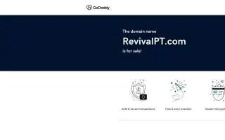 Revival Physical Therapy & Wellness of Minneapolis website
