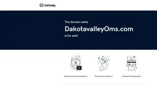 Dakota Valley Oral and Maxillofacial Surgery of Minneapolis website