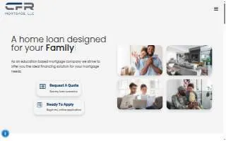 CFR Mortgage - JJ Ellingson - Mortgage Broker website
