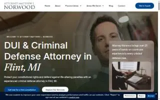 Attorney Matthew L. Norwood of Flint website