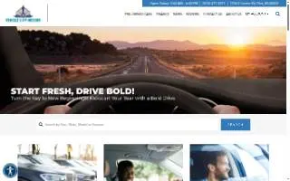 Vehicle City Motors website