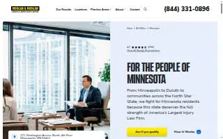 Morgan & Morgan of Minneapolis website