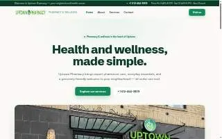 Uptown Pharmacy of Minneapolis website