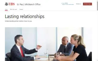 St. Paul, MN Branch Office - UBS Financial Services Inc. website