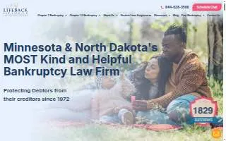 LifeBack Law Firm, P.A. of Savage website