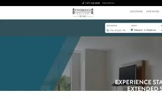Staybridge Suites Columbia website
