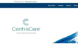 CentraCare Heart & Vascular Center of Sartell website