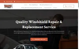 Tom's Windshield Repair & Auto Glass of Sartell website