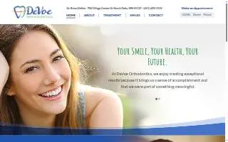 DeVoe Orthodontics website