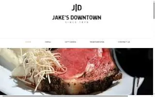 Jake's Downtown website