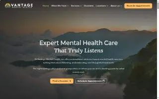 Vantage Mental Health of Stillwater website