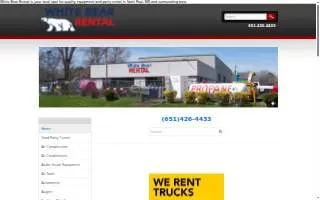 White Bear Rental of White Bear Lake website
