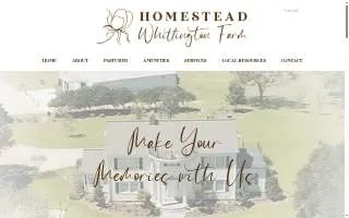 Homestead Whittington Farm website