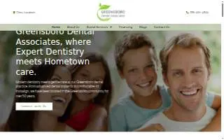 Greensboro Dental Associates website