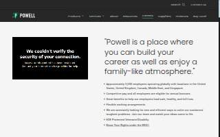 Powell Relocation Group website