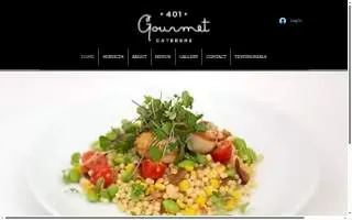 401 Gourmet Caterers of Providence website