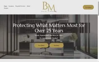 Billeri & McGarry Insurance website