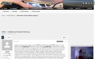Adm Trucking of Chattanooga website