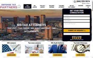 Defense Tax Partners of Montgomery website