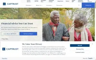 Captrust of Montgomery website