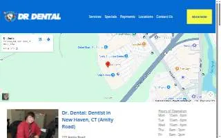 Dr. Dental of New Haven website