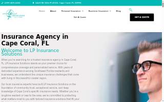 LP Insurance Solutions website
