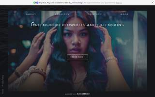 Greensboro Blowouts and Extensions website