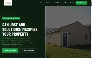 Room Addition & Adu Contractor San Jose website