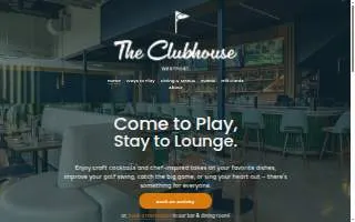 Clubhouse Cafe website
